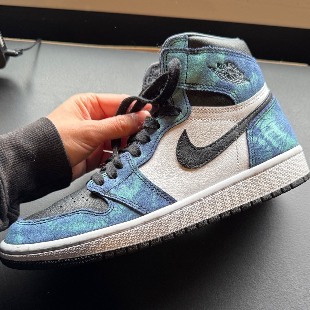 Nike Blue and White Athletic Shoes